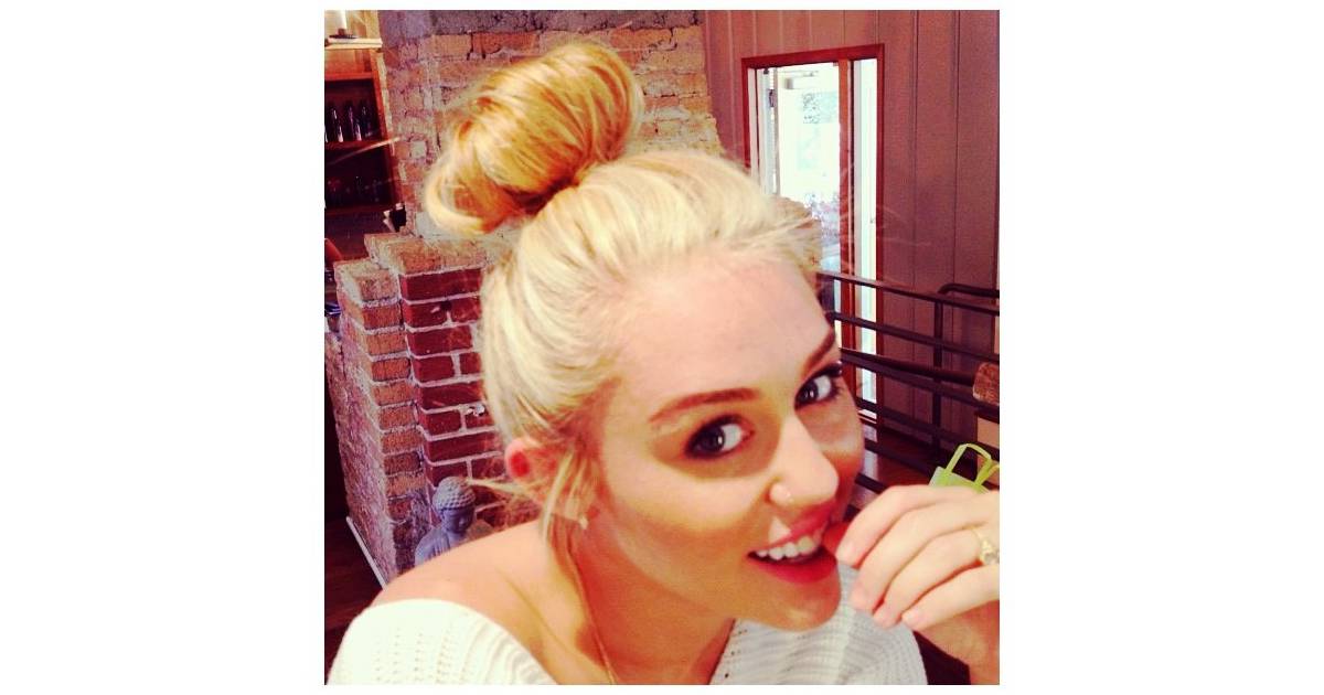 Miley Cyrus Blonde Platine Laury Thilleman En Mode JO Shy M En Famille Les Twitpics De La