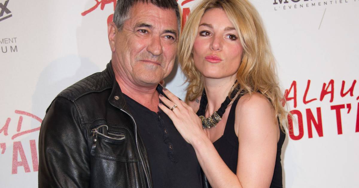 Lola Marois-Bigard et Jean-Marie Bigard à l'avant-première du film Salaud, On t'aime, le 1er ...