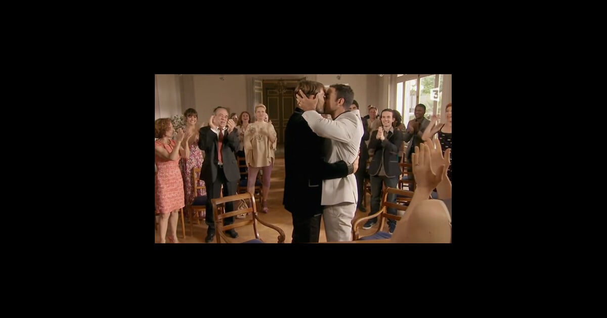 Plus Belle La Vie le mariage gay de Thomas et Gabriel Découvrez la séquence historique