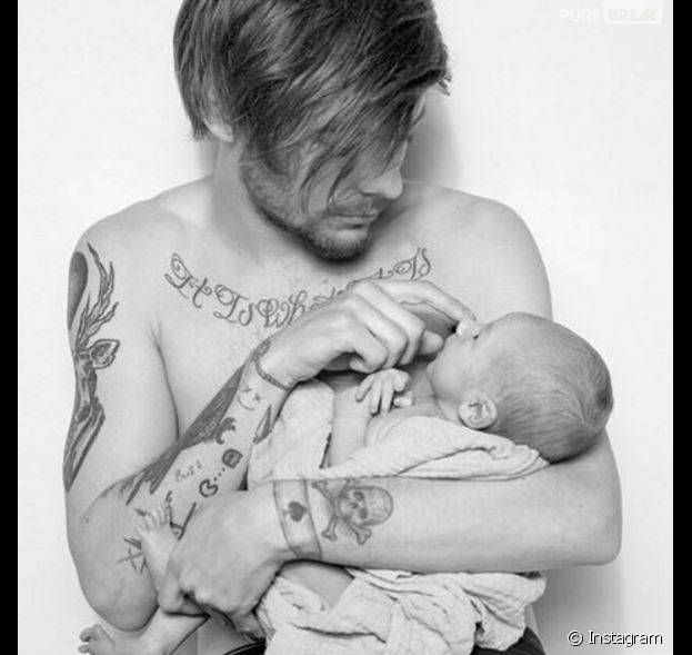 Image result for louis with his baby