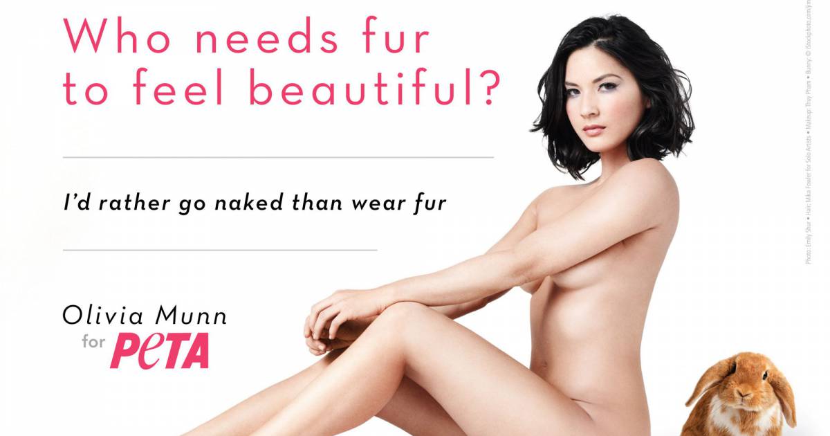 Olivia Munn Nue Pour La Peta Dans Une Campagne Sexy Purebreak