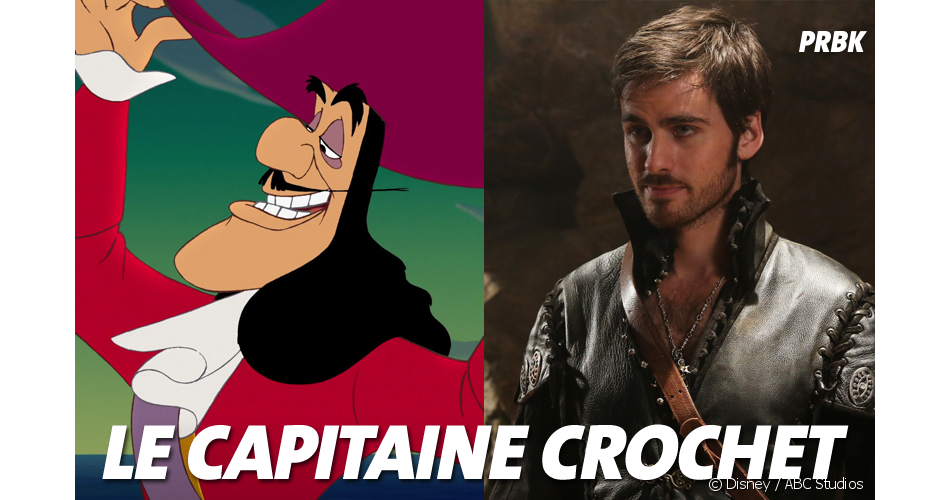 once upon a time vs disney le capitain