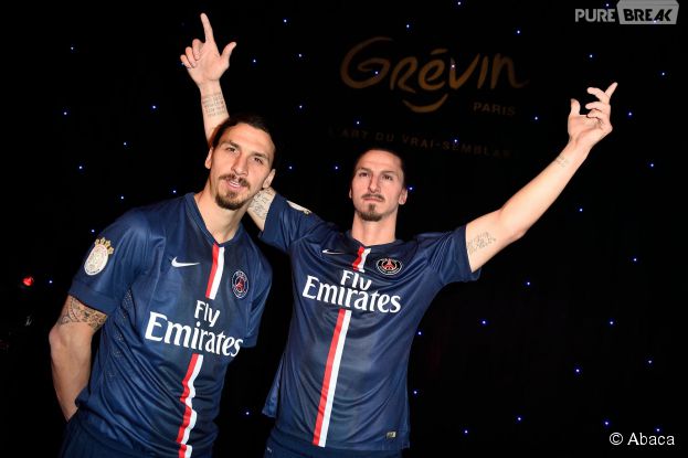 Zlatan Ibrahimovic rencontre sa marionnette des Guignols