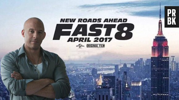 Fast and Furious 8 : affiche avec Vin Diesel