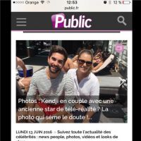 Kendji Girac et Marine Boudou en couple ? Elle réagit sur Facebook