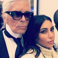 Kim Kardashian et Kanye West à Paris pour un projet secret avec Karl Lagerfeld