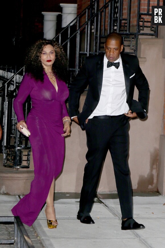 Jay-Z et Tina Knowles Lawson, la mère de Beyoncé
