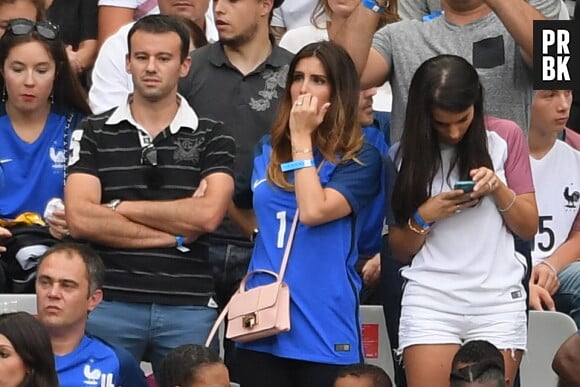 Marine Lloris en plein stress pendant le match France-Portugal