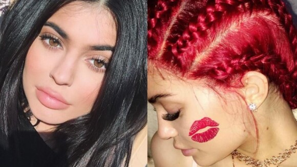 Kylie Jenner voit rouge : sa nouvelle couleur de cheveux WTF