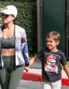 Kourtney Kardashian et son fils Mason