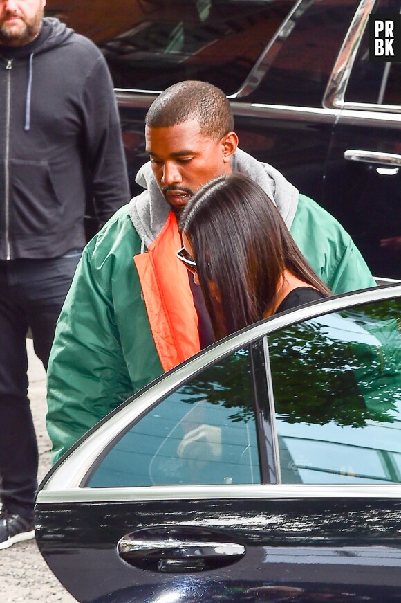 Kim Kardashian de retour à New-York, Kanye West soulagé qu'elle ne soit pas blessé