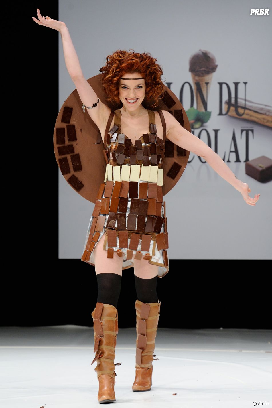 Anaïs Delva au défilé du Salon du chocolat 2016 - Purebreak