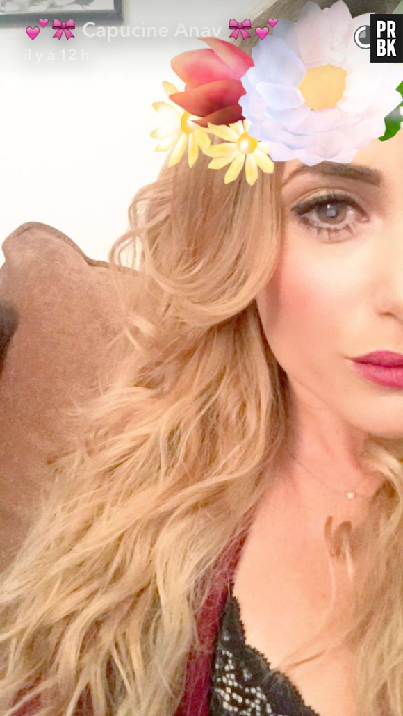 Capucine Anav devient blonde en direct sur Snapchat !