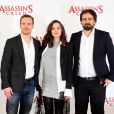 Michael Fassbender, Marion Cotillard et Justin Kurzel à une avant-première d'Assassin's Creed
