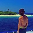 Laurent Maistret en vacances aux Maldives