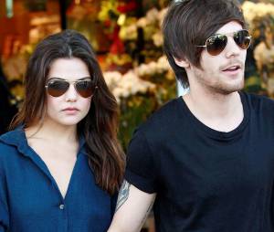 Louis Tomlinson en couple avec Danielle Campbell dans les rues de Los Angeles le 20 février 2016