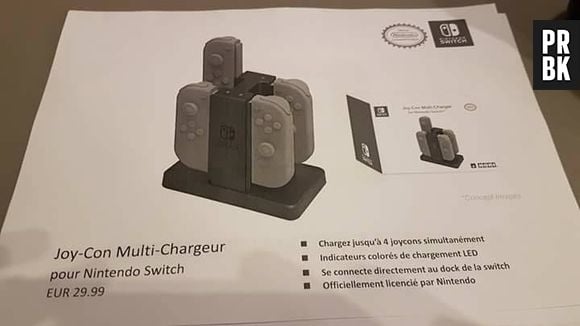 Tous les accessoires officiels de la Nintendo Switch