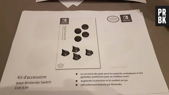 Tous les accessoires officiels de la Nintendo Switch