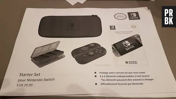 Tous les accessoires officiels de la Nintendo Switch