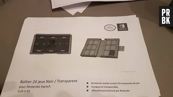 Tous les accessoires officiels de la Nintendo Switch