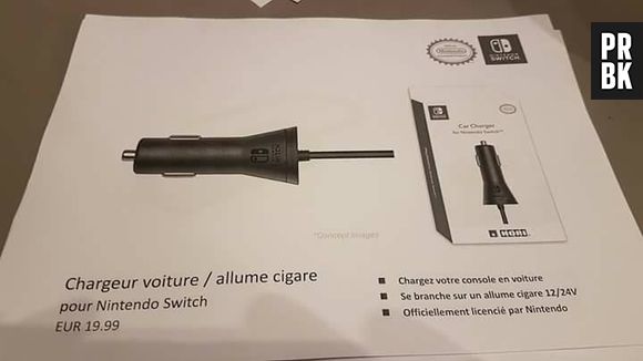 Tous les accessoires officiels de la Nintendo Switch