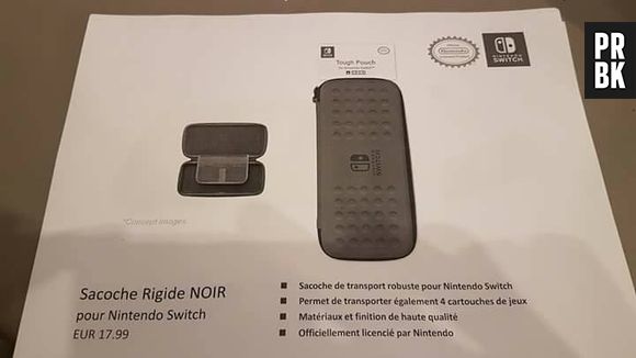 Tous les accessoires officiels de la Nintendo Switch