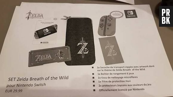 Tous les accessoires officiels de la Nintendo Switch