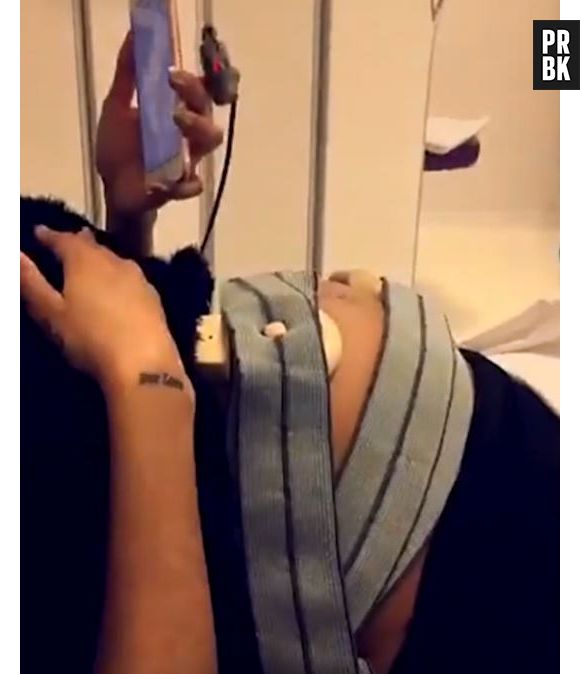 Ricardo Pinto aux côtés de Nehuda : il semble finalement présent avant la naissance de leur fille.