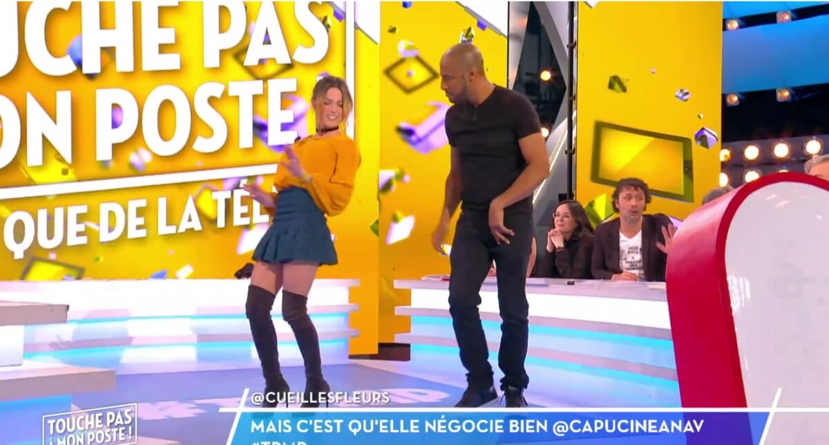 Photo Capucine Anav Oops Sa Mini Jupe Se Soulève Pendant Sa Danse Sexy Dans Tpmp Le 2 Mars 9503