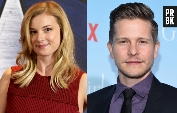 Emily VanCamp et Matt Czuchry dans la série The Resident