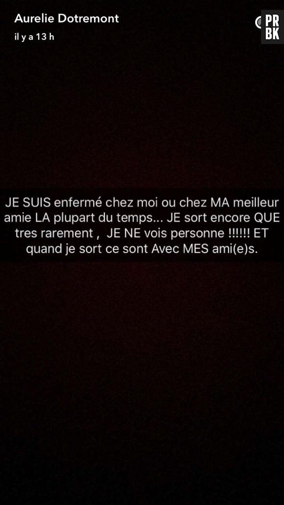 Aurélie Dotremont en couple avec Nikola Lozina ? Elle met les choses au clair sur Snapchat