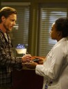 Grey's Anatomy saison 13, épisode 22 : Matthew Alan face à Jerrika Hinton sur une photo