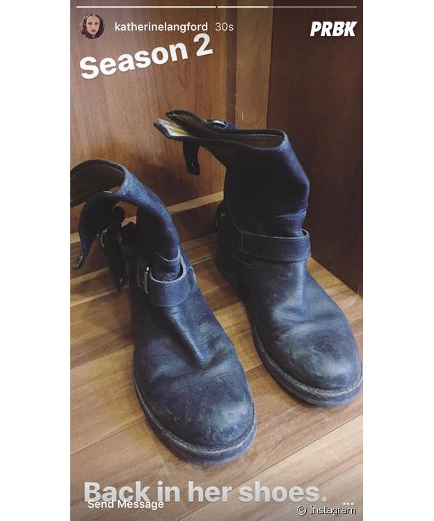 Katherine Langford annonce le tournage de la saison 2 de 13 Reasons Why