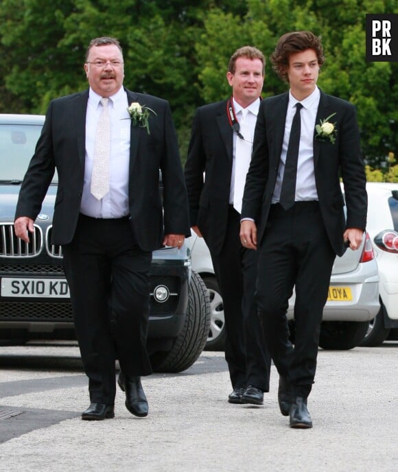 Harry Styles et son beau-père Robin (à gauche), décédé des suites d'un cancer