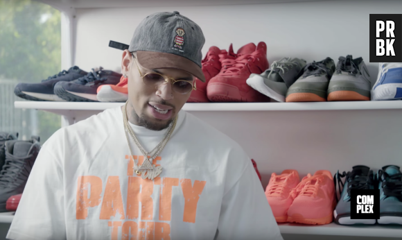 Chris Brown dévoile son immense dressing rempli de sneakers et de vêtements !