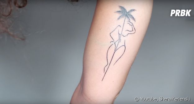 Shera Kerienski se fait tatouer en direct... et à deux reprises !