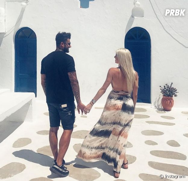 Jessica Thivenin and Thibault Kuro in love on vacation in Mykonos