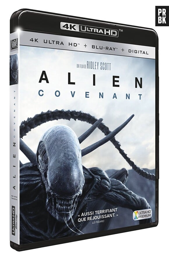 Alien Covenant en DVD et Blu-Ray 4K