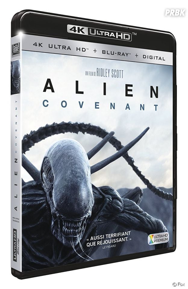 Alien Covenant en DVD et Blu-Ray 4K