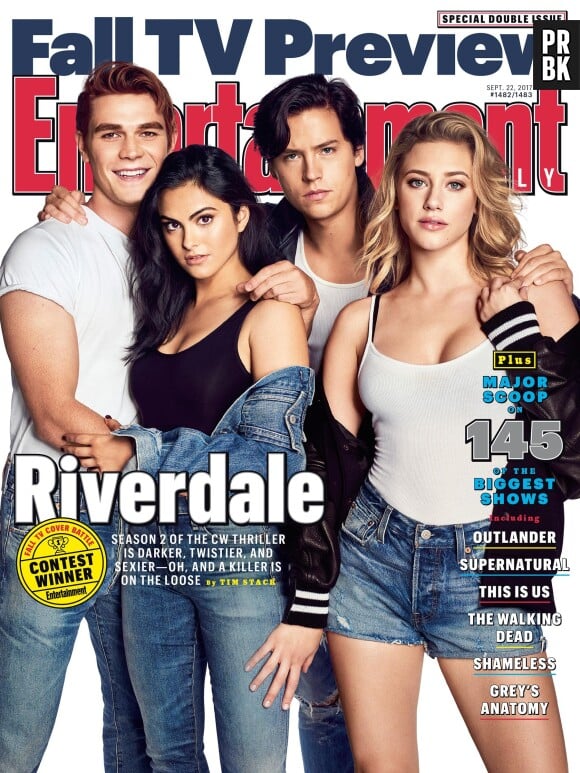Riverdale saison 2 : les acteurs font la couverture de Entertainment Weekly