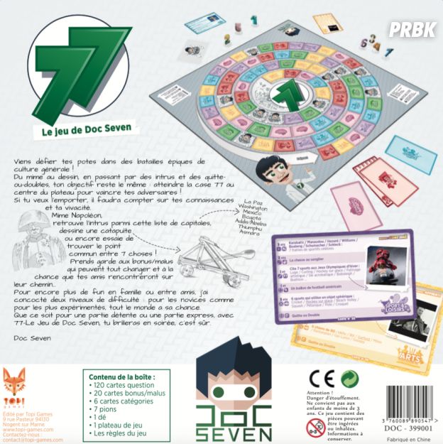 Doc Seven Présente 77 Son Propre Jeu De Société Purebreak 