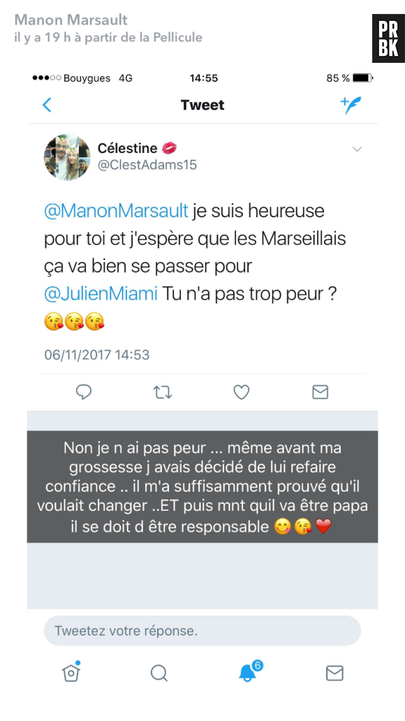 Manon Marsault inquiète que Julien Tanti soit encore infidèle ?