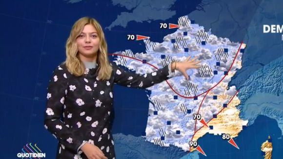 Louane devient la nouvelle Miss Météo de Quotidien