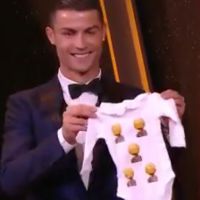 Cristiano Ronaldo élu Ballon d&#039;Or 2017 : son cadeau trop chou pour sa fille Alana Martina