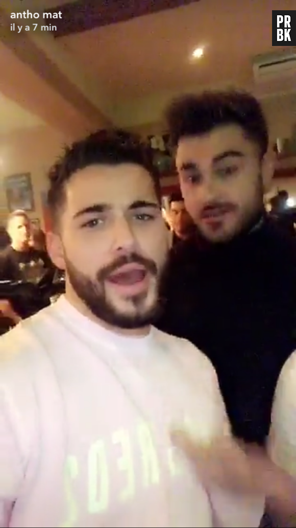 Anthony Matéo et Thibault Kuro à l'anniversaire de Jessica Thivenin