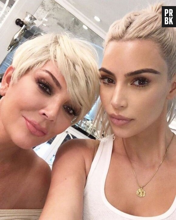 Kris Jenner copie Kim Kardashian : mère et fille sont maintenant blondes et se ressemblent comme deux gouttes d'eau !