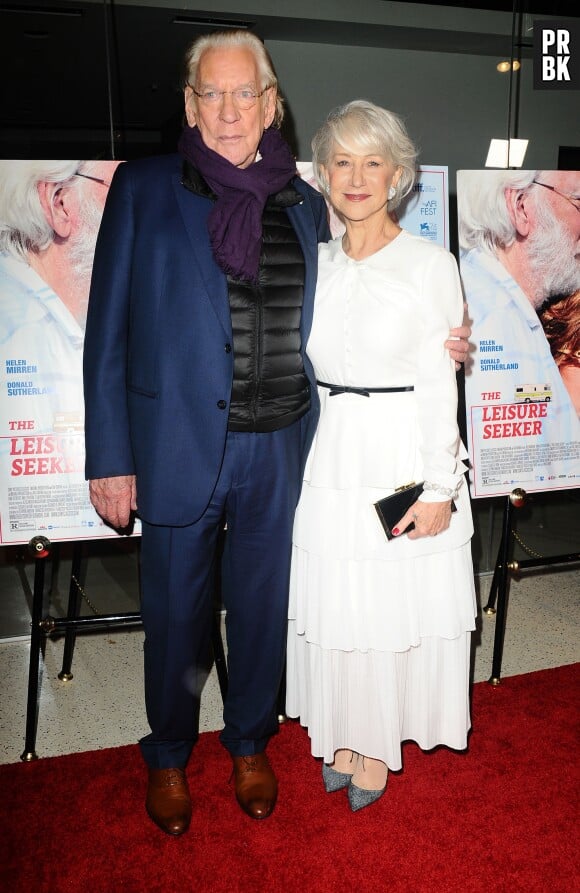 Shanna Kress et Barbara Opsomer : les candidates des Anges 10 prennent la pose sur un red carpet à Los Angeles, aux côtés d'Helen Mirren et Donald Sutherland !