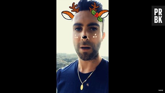 Clip "Wait" de Maroon 5 : Adam Levine s'éclate avec des filtres Snapchat