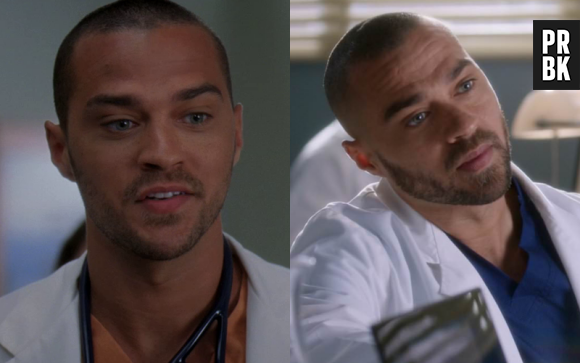 Jesse Willimas (Jackson) lors de sa première apparition dans Grey's Anatomy VS aujourd'hui