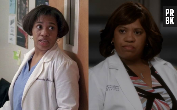 Chandra Wilson (Miranda) lors de sa première apparition dans Grey's Anatomy VS aujourd'hui